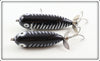 Heddon Black Shore Tiny Torpedo & Baby Torpedo Pair