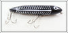 Vintage Heddon Black Shore Original Zara Spook Lure