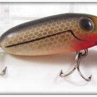 Vintage Wright & McGill Gold Scale Bug A Boo Lure 