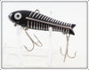 Tackle Industries Black Silver Ribs Mitey Minnow