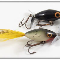 Vintage Phillips Fat Boy & Midget Crippled Killer Lure Pair