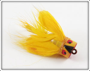 Vintage Heddon Yellow Bass Bug Spook Lure