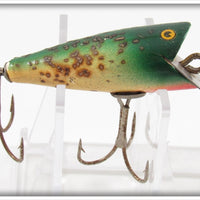 Vintage York Baits Green With Flitter Susquehanna Chub Lure