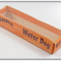 Bomber Black With White Ribs Water Dog In Box