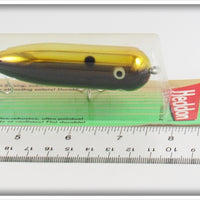 Heddon Gold Plate Black Back Magnum Torpedo On Card