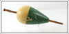 Green & White Bobber Float