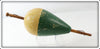 Green & White Bobber Float