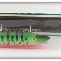 Vintage Heddon Green Crawdad Vamp Spook Lure On Card