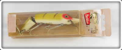 Vintage Heddon Perch Wood Jointed Vamp Lure On Card 