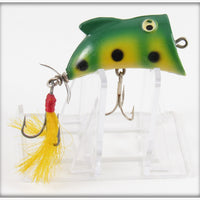 Vintage Bayou Boogie Frog Spot Topper Lure