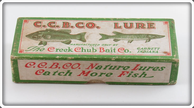 Vintage Creek Chub Unmarked Empty Lure Box