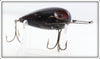 Vintage Fishathon Bait Mfg Co Black Dizzy Diver Lure