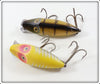 Heddon Pike Scale & Yellow Shore River Runt Pair