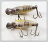 Heddon Pike Scale & Yellow Shore River Runt Pair