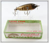 Vintage Creek Chub Pikie Scale Spinning Injured Minnow In Box 9500