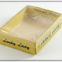 Lucky Lady Fluorscent Red Inner Glow Lure In Box