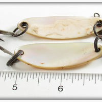 Mother Of Pearl Or Shell Spoon Pair