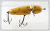Vintage Pflueger Yellow Gold Spots Globe Lure 3750 