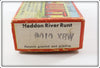 Heddon Black Shore Midget River Runt Empty Box 9010 XBW