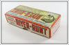Heddon Black Shore Midget River Runt Empty Box 9010 XBW
