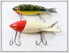 Bomber Frog & Red Head White Model 600 Pair