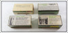 Heddon Sonic, Sonar & Tadpolly Lot Of Four Empty Boxes