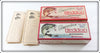 Heddon Special Edition Zaragossa & Vamp Empty Lure Box Pair