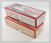 Heddon Special Edition Zaragossa & Vamp Empty Box Pair