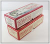 Heddon Special Edition Zaragossa & Vamp Empty Box Pair