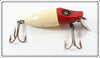 Vintage Shur Strike Red Head Black Eye Shadow River Master Lure