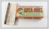 Vintage Heddon Shiner Scale Midget River Runt Empty Lure Box 9010P