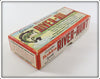 Heddon Silver Shore Midget Go Deeper River Runt Empty Box D 9010 XRS