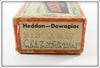 Heddon Red & White Shore Crazy Crawler Empty Box 2120 XRW