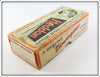 Heddon Red & White Shore Crazy Crawler Empty Box 2120 XRW