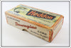 Heddon Red & White Shore Crazy Crawler Empty Box 2120 XRW