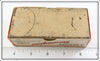 Heddon Red & White Shore Crazy Crawler Empty Box 2120 XRW