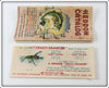Heddon Red & White Shore Crazy Crawler Empty Box 2120 XRW