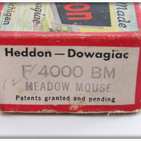 Heddon Brown Flocked Meadow Mouse In Box