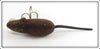 Paw Paw Brown Flocked Mouse