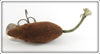 Paw Paw Brown Flocked Mouse