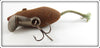 Paw Paw Brown Flocked Mouse