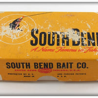 South Bend Red Arrowhead White Bass Oreno Empty Lure Box