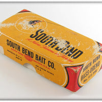 South Bend Red Arrowhead White Bass Oreno Empty Box