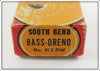 South Bend Red Arrowhead White Bass Oreno Empty Box