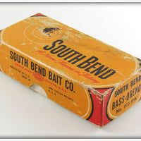 South Bend Red Arrowhead White Bass Oreno Empty Box