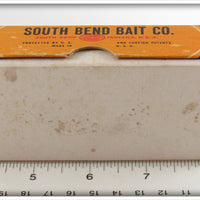 South Bend Red Arrowhead White Bass Oreno Empty Box