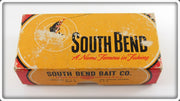 South Bend Red Arrowhead White Bass Oreno Empty Lure Box