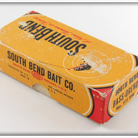 South Bend Red Arrowhead White Bass Oreno Empty Box