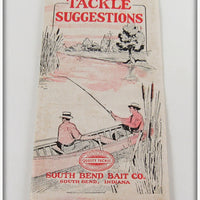 Vintage South Bend Tackle Suggestions Pocket Catalog