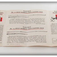 South Bend Tackle Suggestions Pocket Catalog